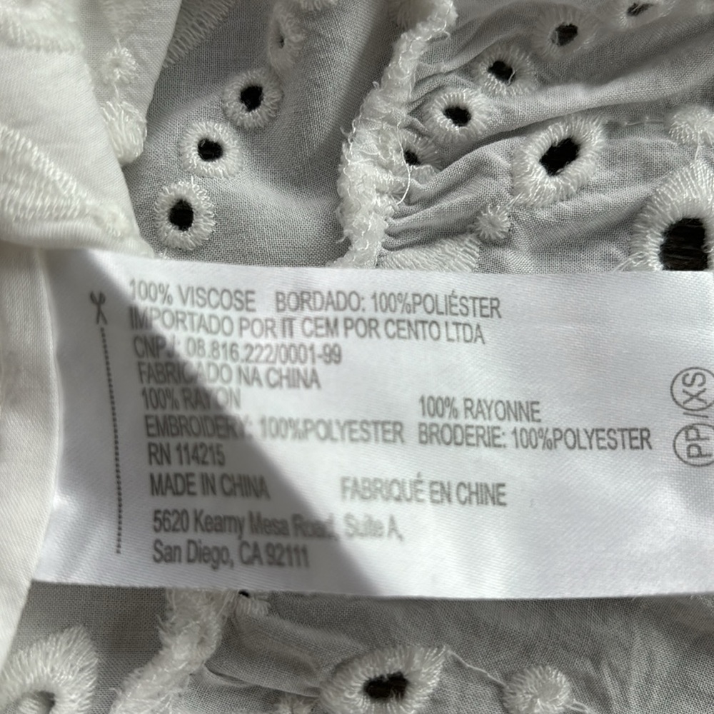 Vic Paula Hermanny embroidered cover up - Picture 4 of 4